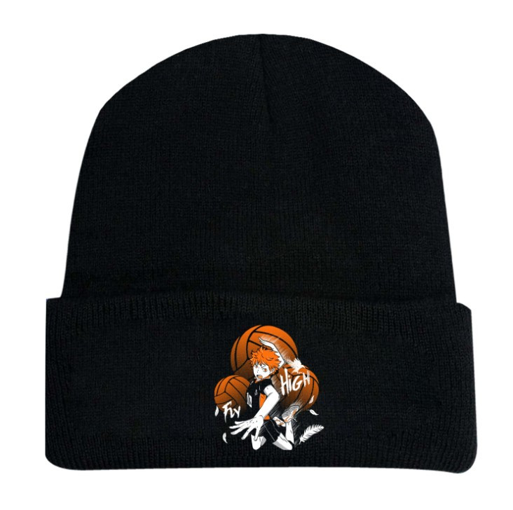 Шапка Jsstore Аниме Волейбол Стиль 2 One size Черная