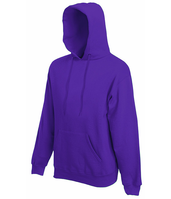 Худі Fruit of the Loom Classic hooded sweat S Фіолетовий (0622080PES)