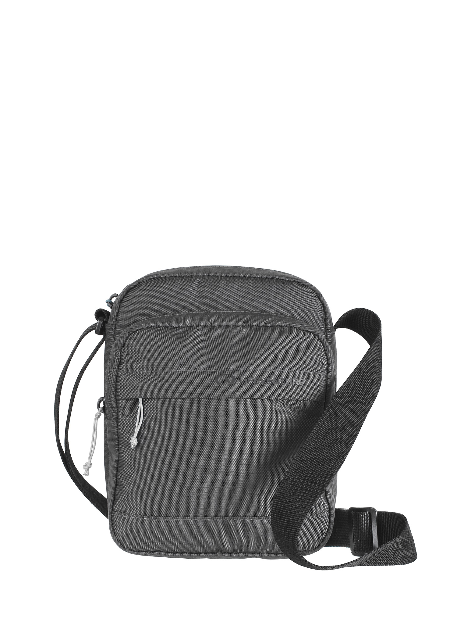 Сумка Lifeventure Recycled RFID Shoulder Bag Темно-Сірий