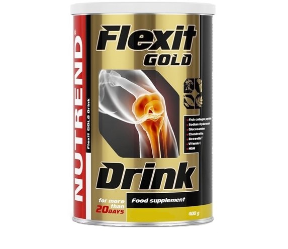 Хондропротектор (для спорта) Nutrend Flexit Gold Drink 400 g /20 servings/ Orange