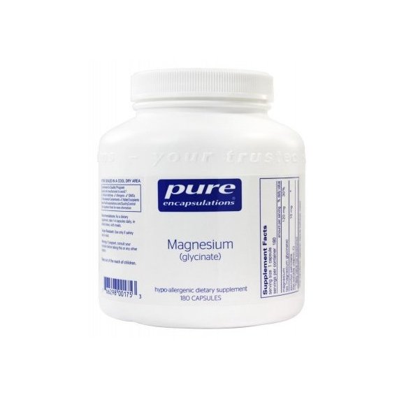 Микроэлемент Магний Pure Encapsulations Magnesium (glycinate) 120 mg 180 Caps PE-00175