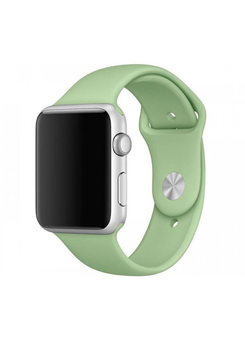 Ремінець Sport Band для Apple Watch 38/40mm силіконовий size(s) ARM Series 5 4 3 2 1 Green