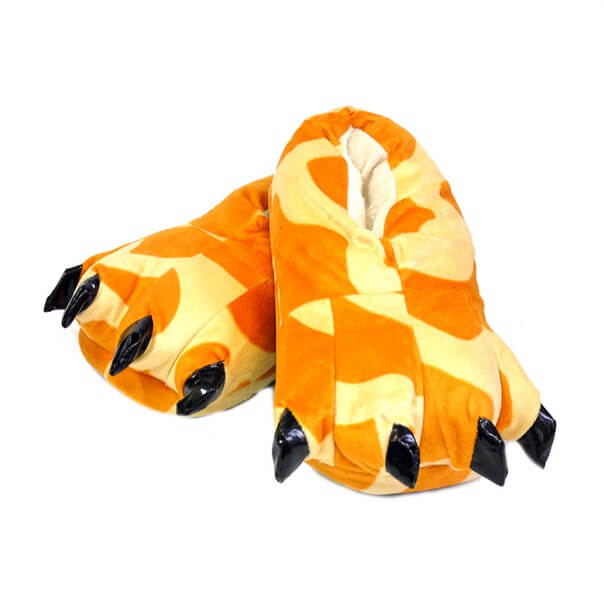 Тапки-лапки Kigurumba Жирафовые S 27 - 32 Желто-оранжевый (TL2-ZH1)