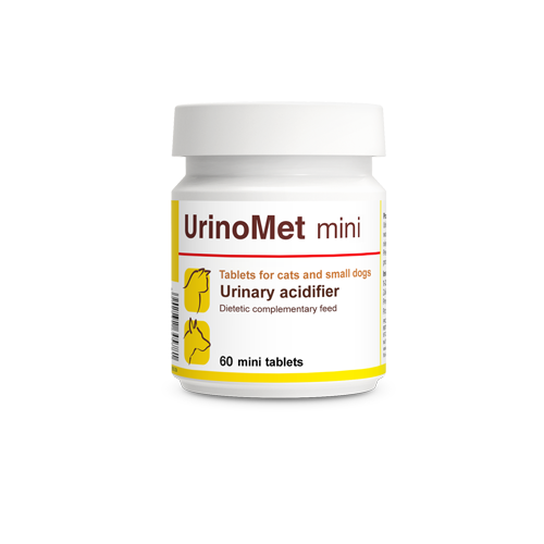 Витаминно-минеральная добавка для лечения МКБ у собак малых пород Dolfos UrinoMet Min 60 таб