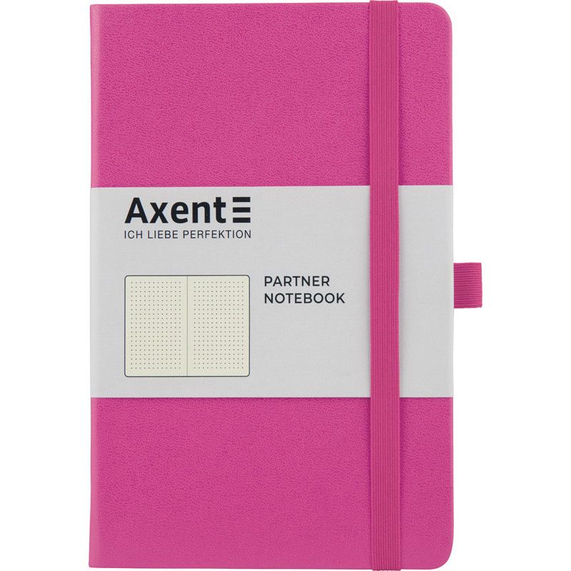 Записная книга Axent 12 5*19 5 А5 96 листов розовый (8306-10-A)