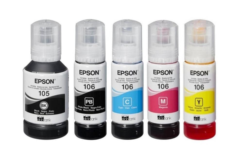 Комплект чернил Epson L7160 140/70 мл 5 шт Разноцветный (14518)