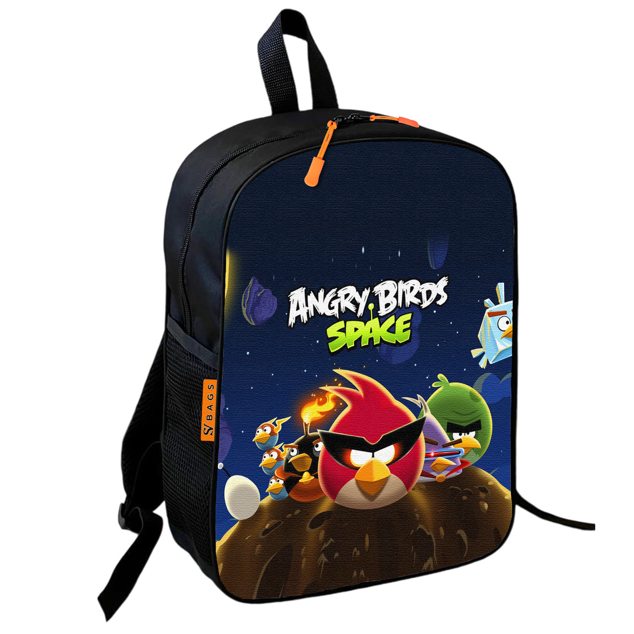Дитячий шкільний рюкзак Angry Birds 36х27х13 см, водонепроникний, різнокольоровий