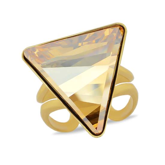 Кільце KOBI Trojuhelnik 21 мм зі Swarovski Регульований/Безрозмірне (7470-0609-07-35)
