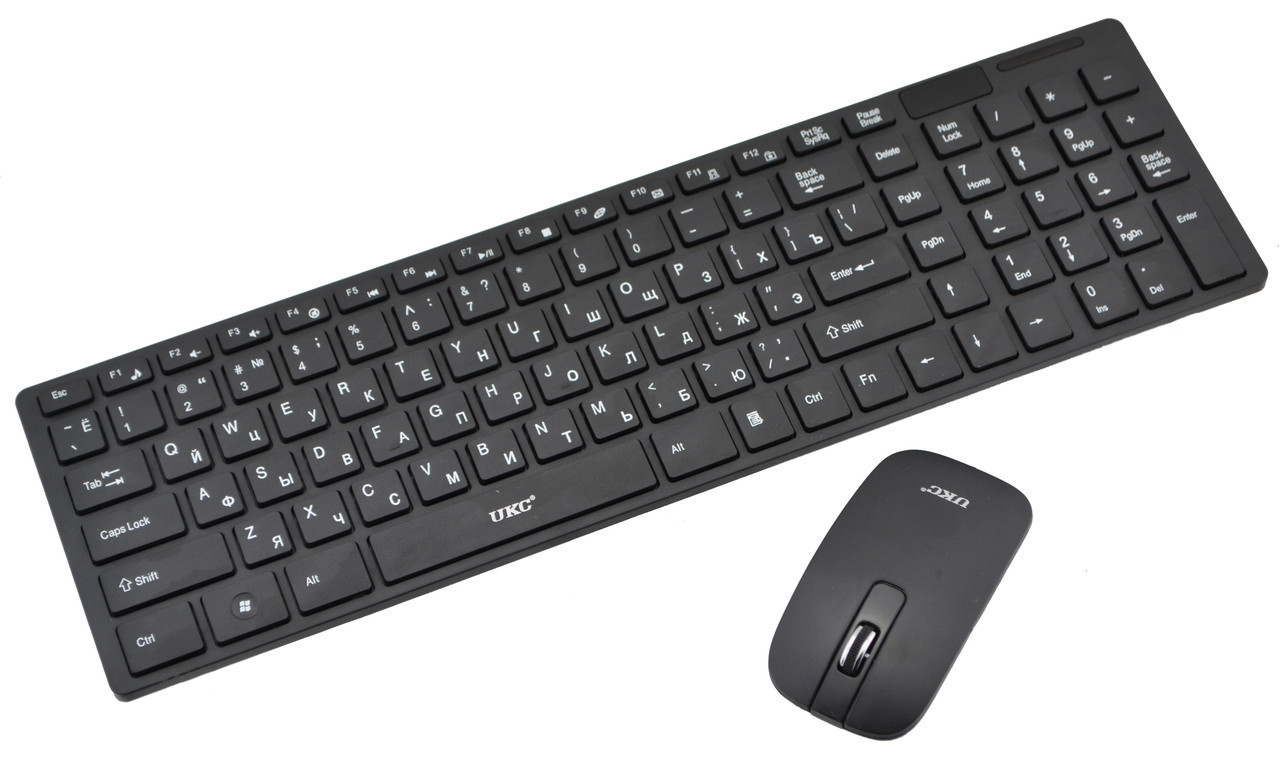Бездротові клавіатура та миша RIAS K06 Black (3sm_543787105)