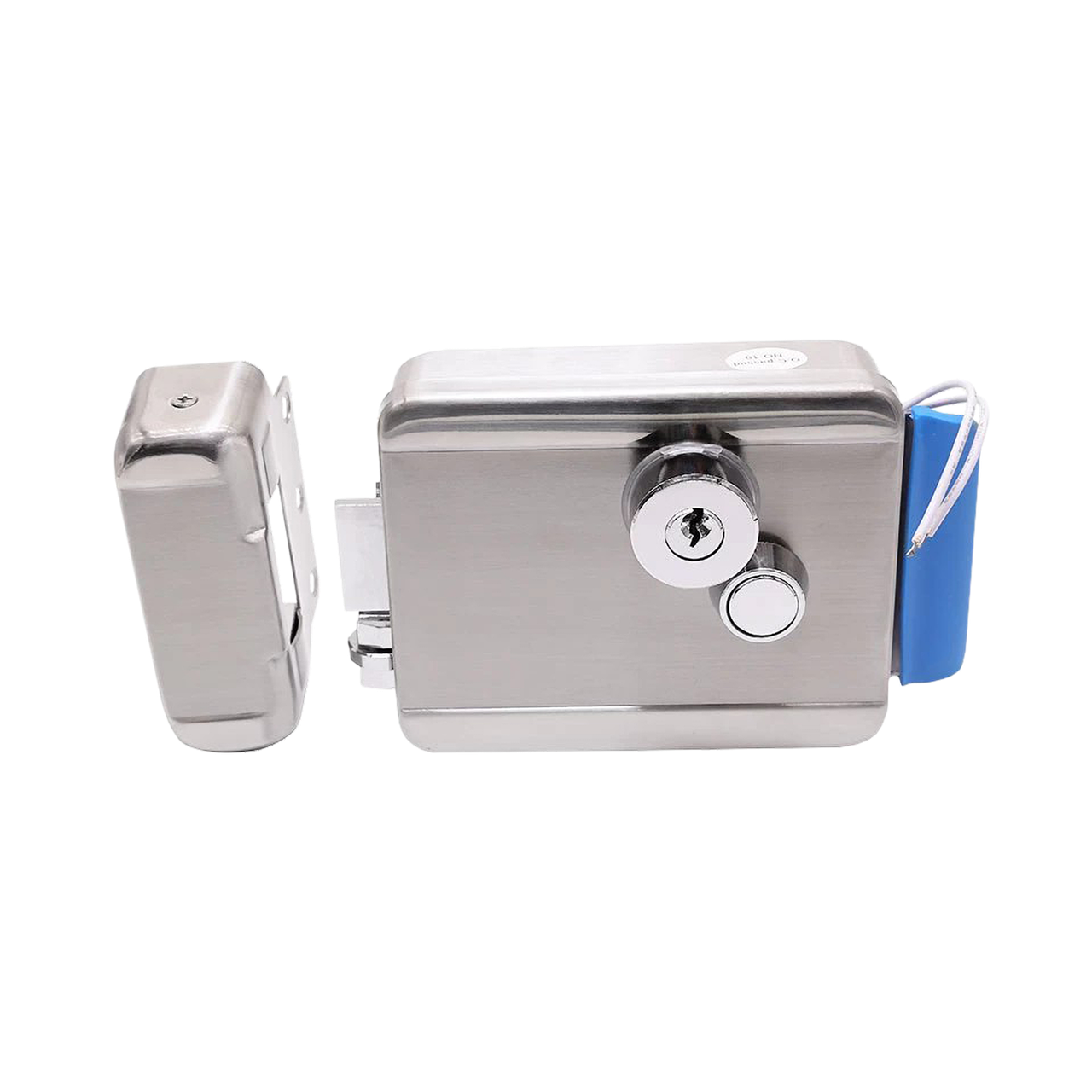 Замок электромеханический накладной GreenVision GV LEMch-111 Stainless Steel