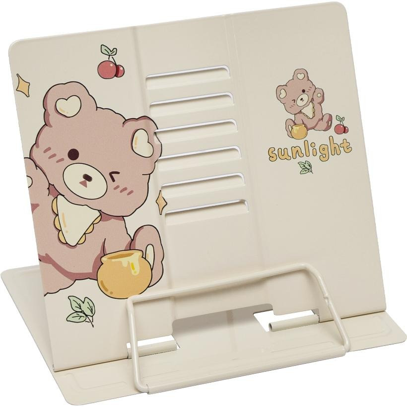 Подставка для книг "Bear Happy" Bambi LTS-8191 металлическая Bear Sunlight