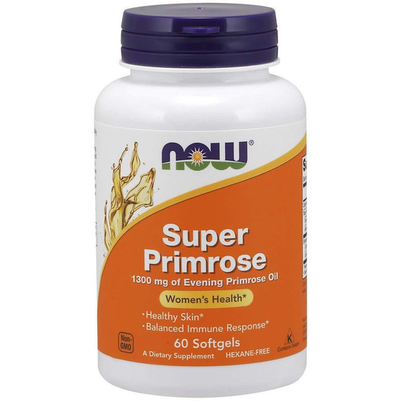 Масло вечерней примулы NOW Foods Super Primrose 1300 mg 60 Softgels