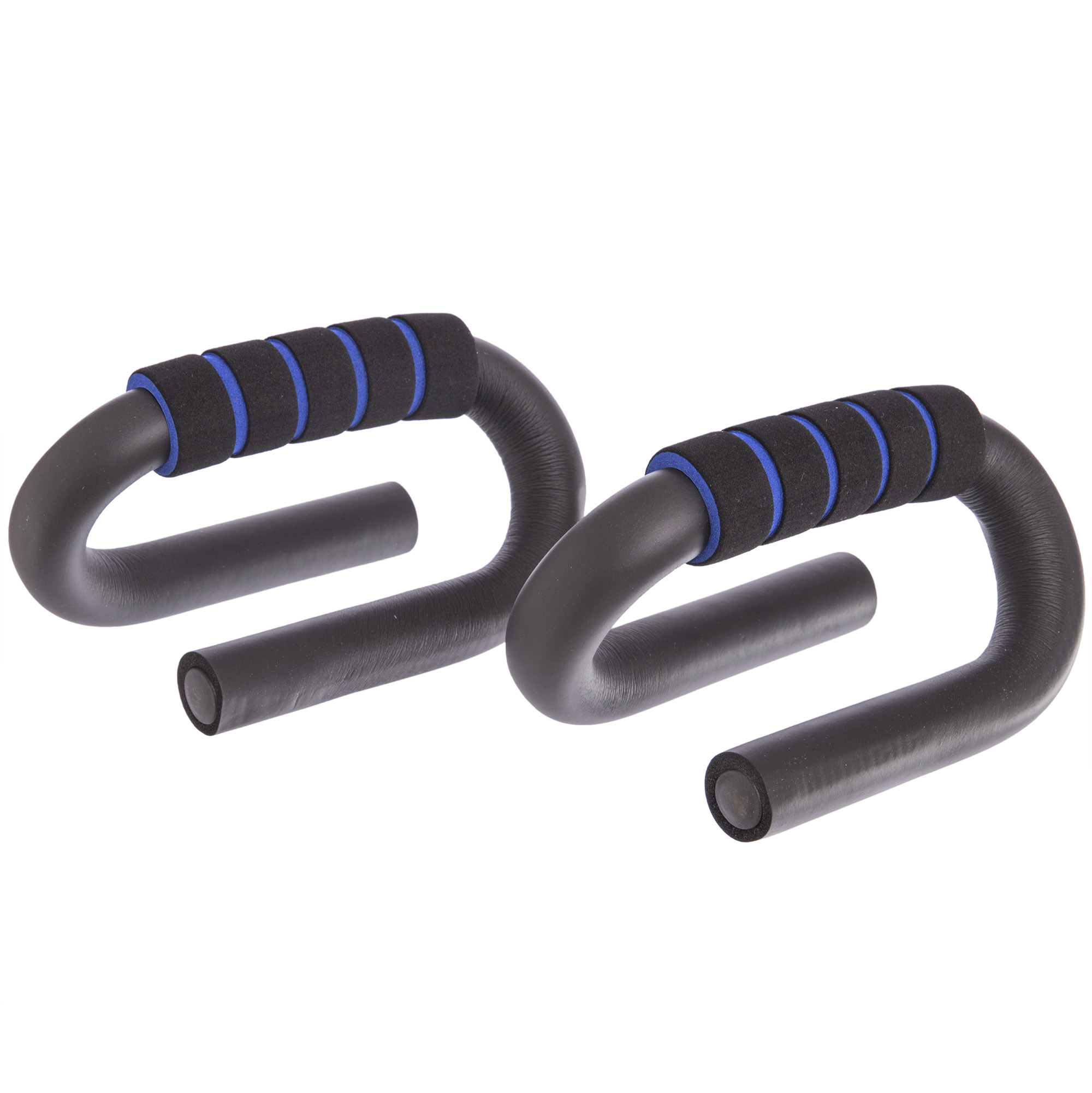 Упоры для отжиманий (2шт) SP-Sport FI-3970 PUSH-UP BAR 11x21см черный-синий