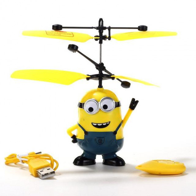 Іграшка Airset Літаючий Міньйон з пультом Р388 Yellow