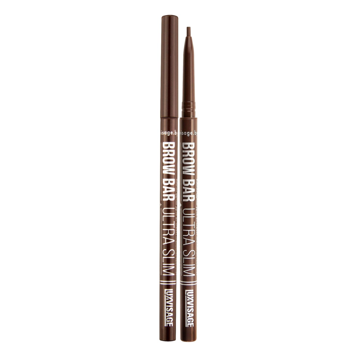 Карандаш для бровей механический Luxvisage BROW BAR ULTRA SLIM 302 (Soft brown)