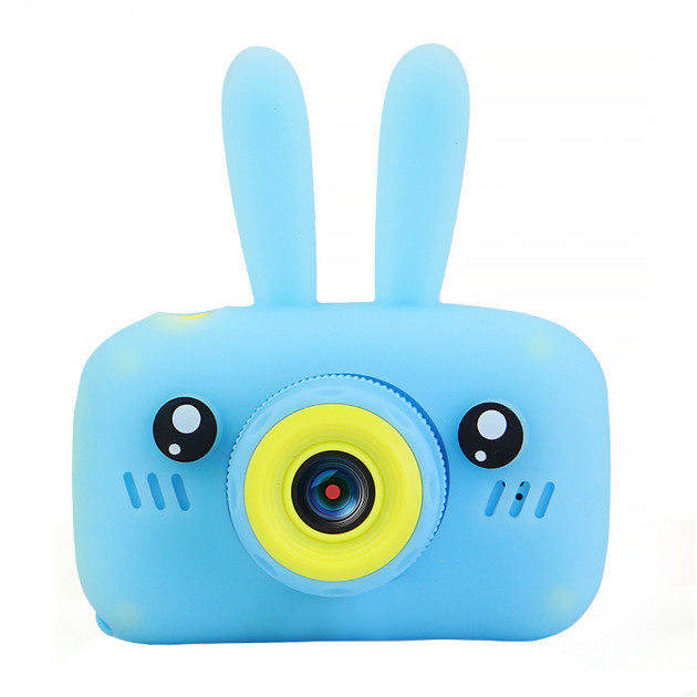 Детская Фотокамера Kids Funny Camera 3.0 Pro Противоударный Фотоаппарат 12 Mpx Full HD 1920x1080P фото и видео съемка Синий
