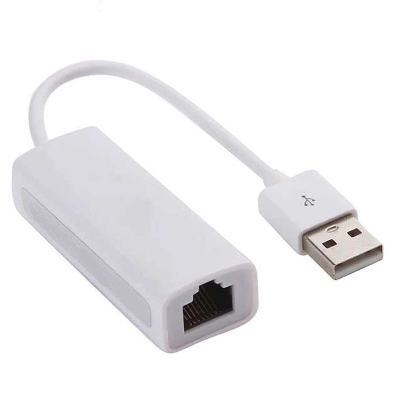 Зовнішня мережна карта USB-RJ45 Lesko DM-HE04 Білий