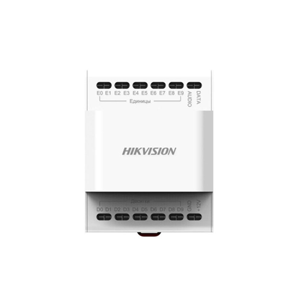 Блок согласования Hikvision DS-KAD20 для 2-х проводной аудиотрубки