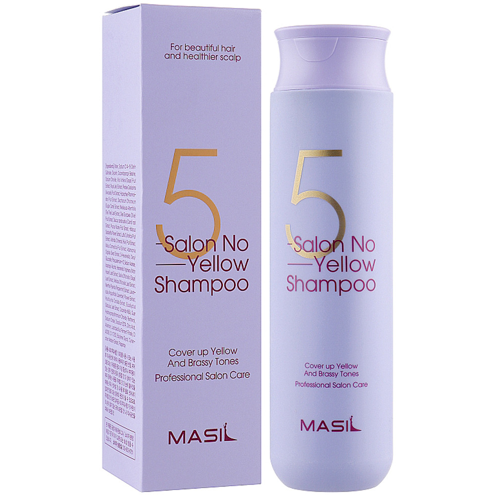 Шампунь против желтизны волос Masil 5 Salon No Yellow Shampoo 300 мл (8809744060361)