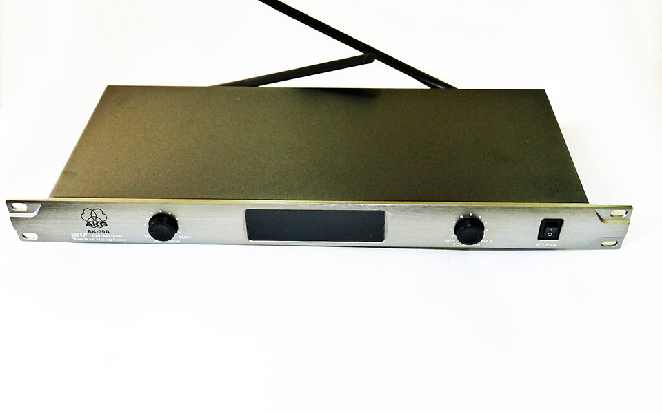 Радіосистема AKG AK-30B PRO UHF база 2 радіомікрофона Чорний (3sm_575920702)