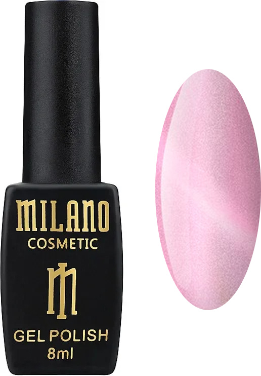 Гель-лак Milano №06 Cat Eyes Deluxe Розовый 8 мл (61057)