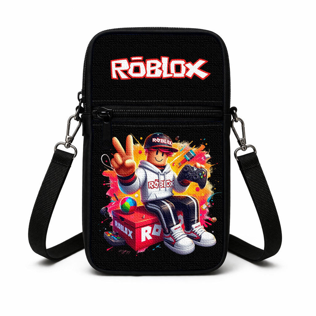 Дитяча сумка через плече Roblox 19×10×5 см, оксфорд, унісекс