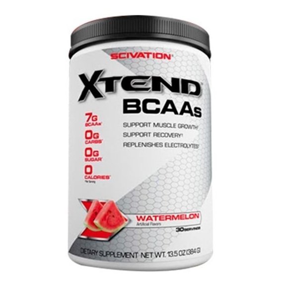 Аминокислота BCAA для спорта Scivation Xtend BCAAs 384 g /30 servings/ Watermelon