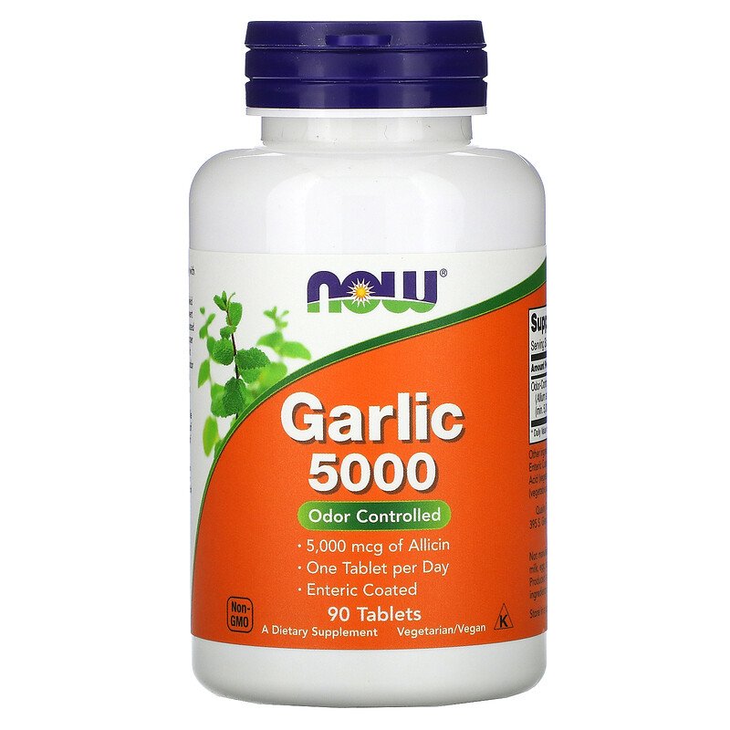 Чеснок NOW Foods Garlic 5000 90 Tabs