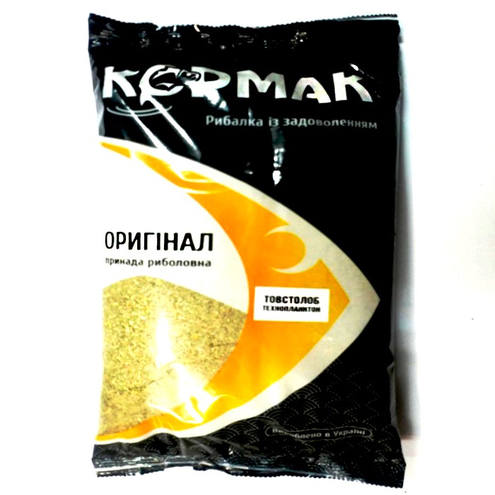 Прикормка Кормак Оригинал Толстолоб-технопланктон 900 гр (КО911)
