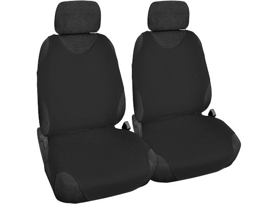 Авто майки універсальні CarCommerce чорні (на передні сидіння) 42092
