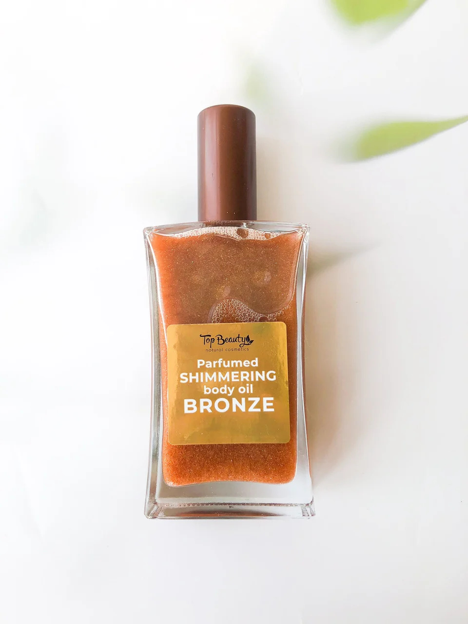 Мерехтливе сухе масло Top Beauty 100мл Бронза