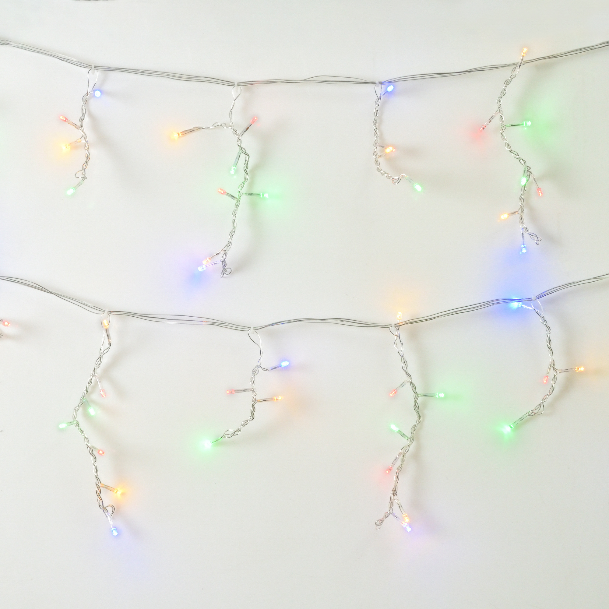 Гірлянда-штора YES! Fun Бахрома 84 LED, 2 м, різнокольорова