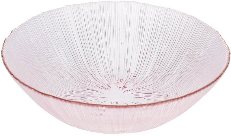 Салатница Alstroemeria 25 см Розовый BonaDi DP233026