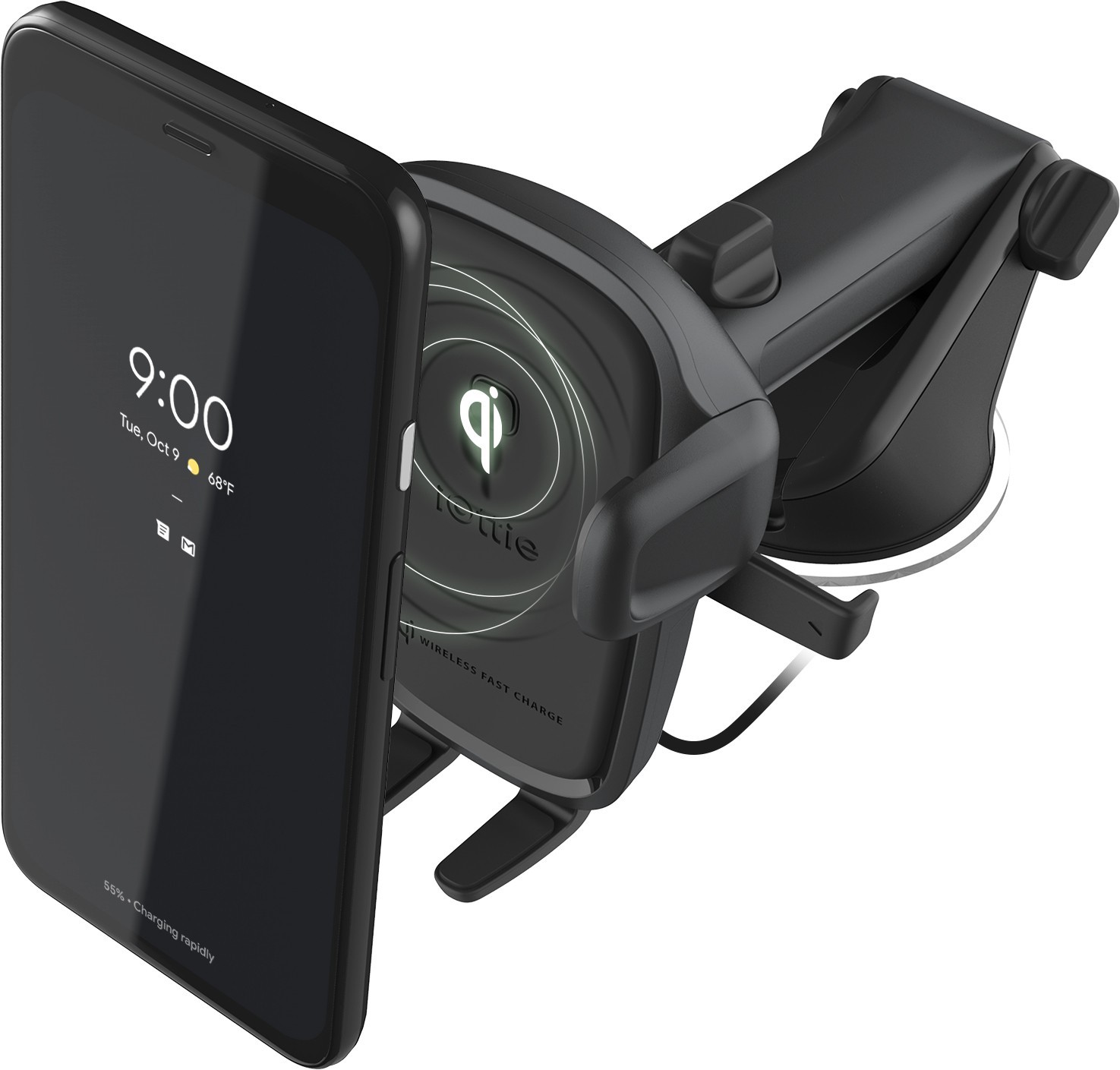 Автодержатель для телефона iOttie Easy One Touch Wireless 2 Dash/Windshield  (HLCRIO142)