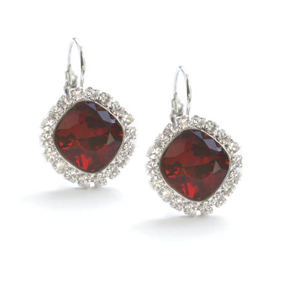 Сережки KOBI Ivonn StrasS 10 мм зі Swarovski (7440-3091-06-32)