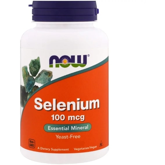 Комплекс Селен и Молибден NOW Foods Selenium 100 mcg 100 Tabs