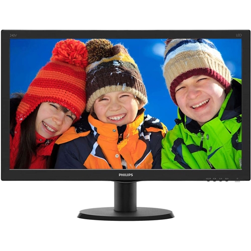 ТБ Philips 240V5QDAB/01 Чорний (F00136925)