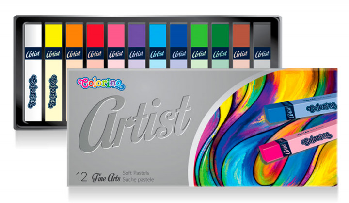 Пастель суха Colorino Artist 12 кольорів (65238PTR)
