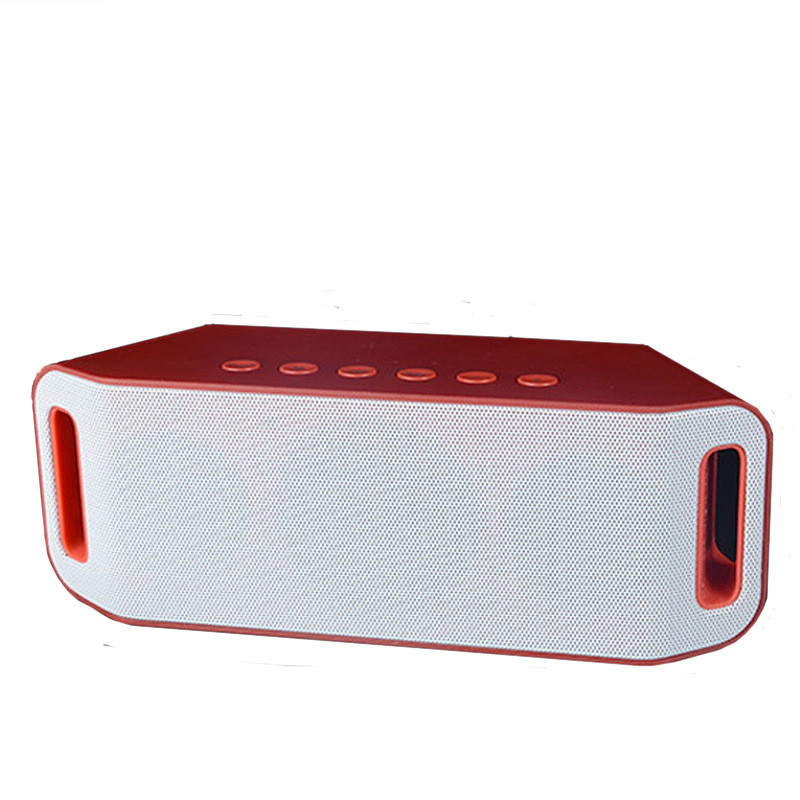 Bluetooth колонка MP3 плеер SPS S204 Red (sp4038)