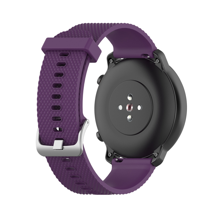 Ремешок силиконовый 20мм для Samsung Galaxy Watch 42 | 3 41 mm | Active | Active 2 BeWatch GT Фиолетовый (1011413)