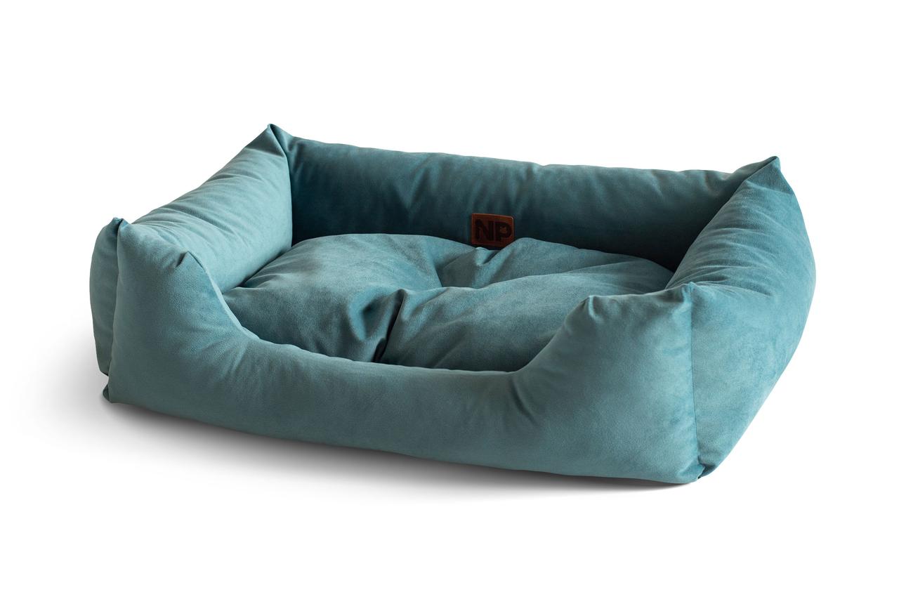 Лежак для собак Noble Pet Dominic 70 х 50 x 20 см Azur (D2112/70)