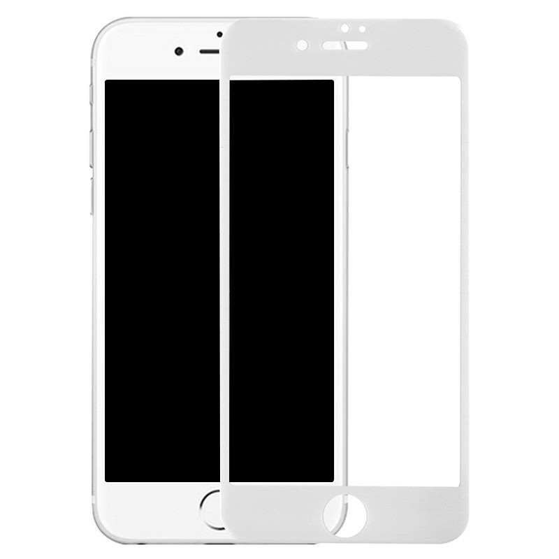 Захисне скло Walker 5D Full Glue для Apple iPhone 7/8 Білий (hub_mzfj93300)