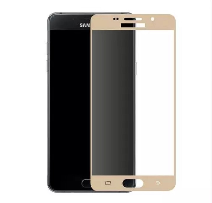 Захисне скло Full Screen для Samsung Galaxy A7 2016 A710 Gold (10978)