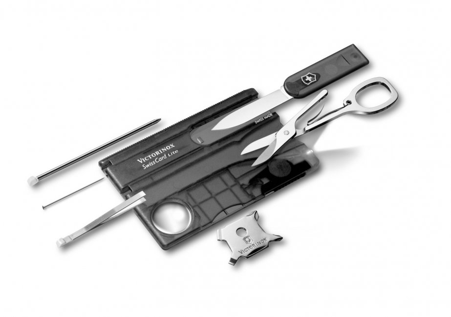 Мультитул Victorinox SwissCard Lite Чорний (0.7333.T3)