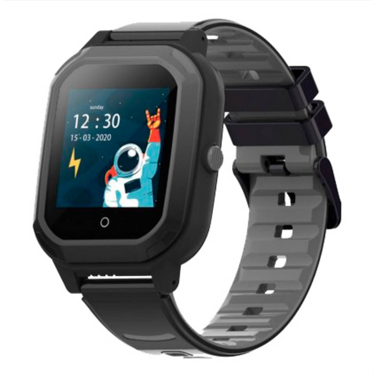 Детские умные GPS часы Wonlex KT20 Black с видеозвонком (SBWKT20B)