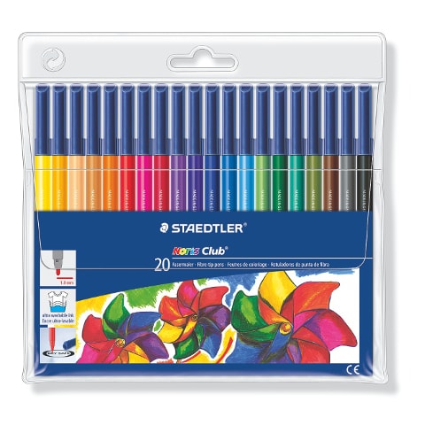 Фломастери Noris Staedtler Fibre 20 штук (hub_np2_0343)