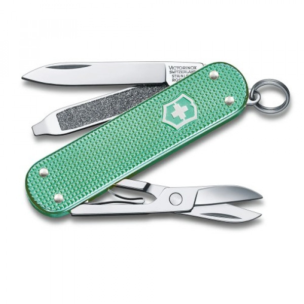 Ніж Victorinox Classic SD Alox Colors Бірюзовий (1049-Vx06221.221G)