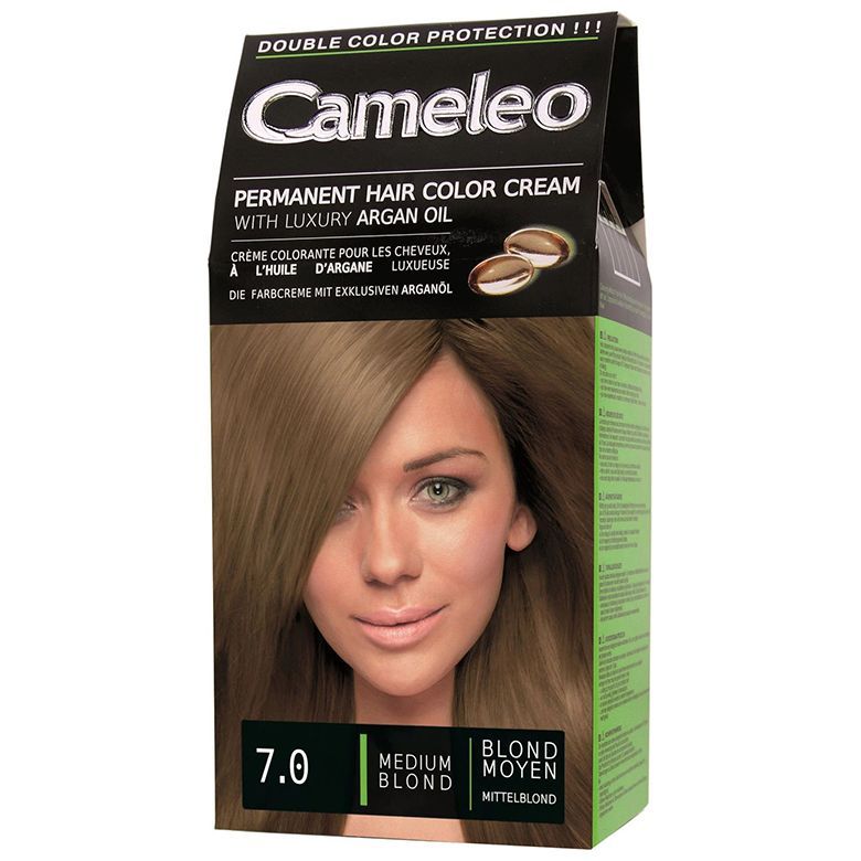 Шампунь для волос Оттеночный Delia Cosmetics Cameleo 7.0 Блонд 40мл