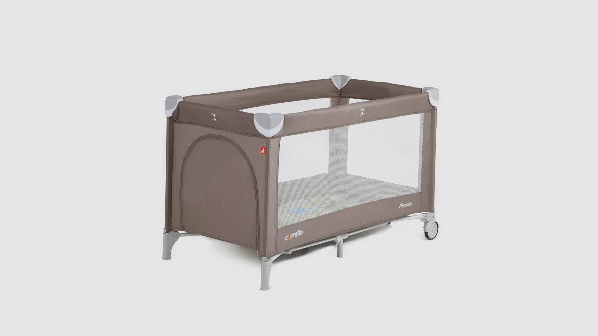 Манеж Carello Piccolo CRL-9203-CHOCOLATEBROWN Матрацик Коричневий (KI00852)