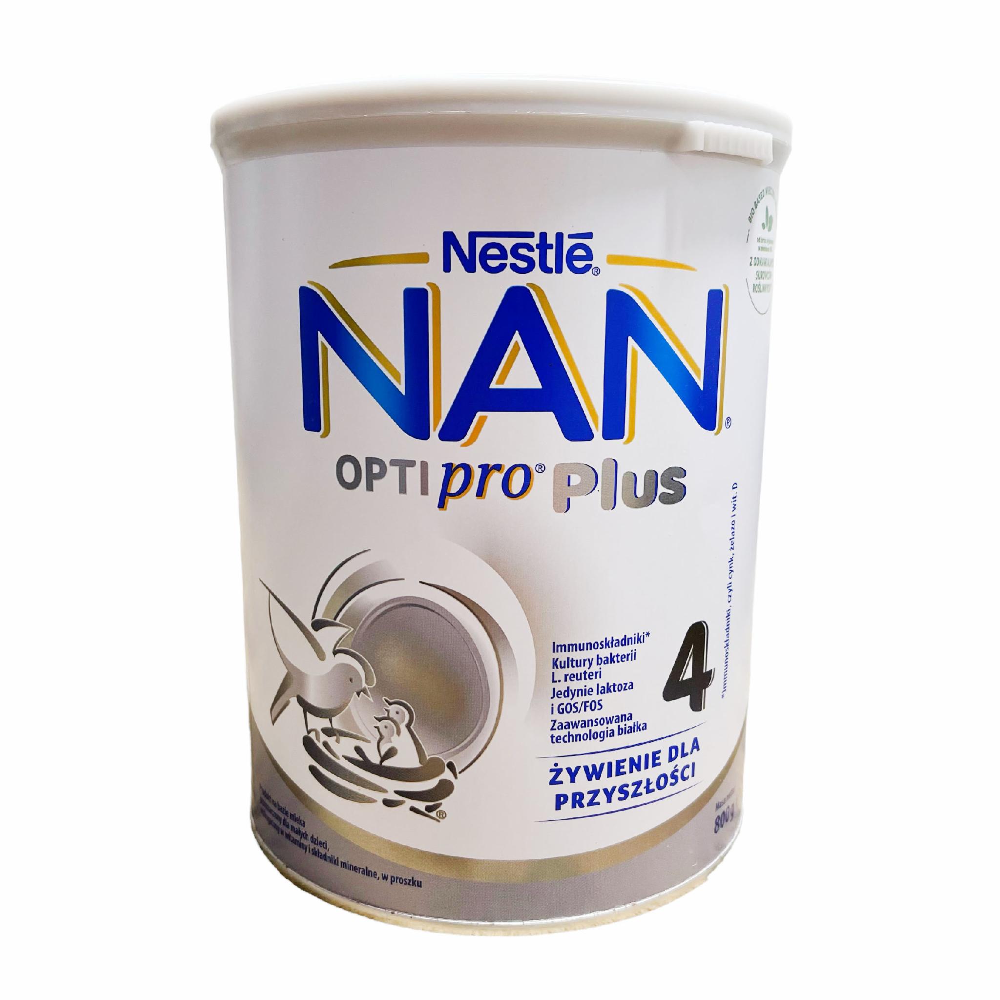 Сухая молочная смесь NAN 4 OptiPro Plus от 18 мес 800 г